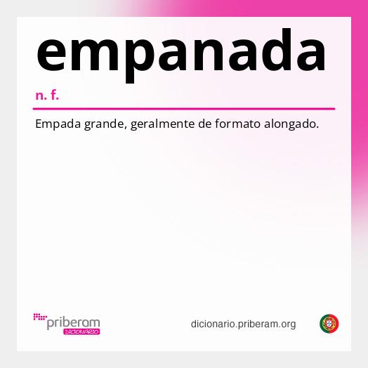 Significado de empanada